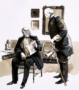 Otto von Bismarck suostutteli kuningas Williamin olemaan eroamatta (guassi paperilla) tekijältä English School