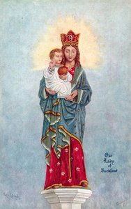 Our Lady of Buckfast (värilitografia) tekijältä English School