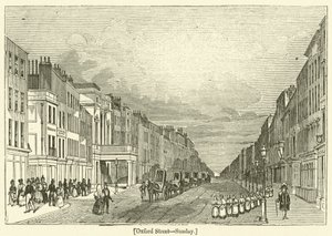 Oxford Street, sunnuntai (kaiverrus) tekijältä English School