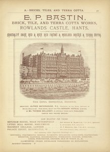 Sivu Arkkitehti-, Maanmittaus- ja Insinöörikokoelmasta 1892