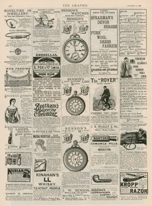 The Graphicin mainossivu, 22. syyskuuta 1888 tekijältä English School