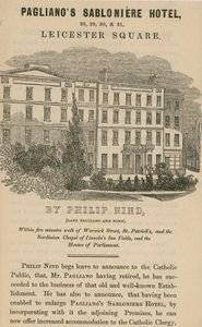 Paglianos Sablonniere Hotel, Leicester Square, Lontoo tekijältä English School