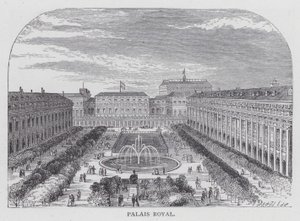 Paris, Palais Royal (kaiverrus) tekijältä English School