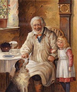 Kärsivällisyys ja luottamus (väri litho) tekijältä English School