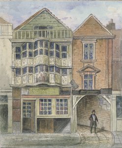 Paul Pindarin talo, Bishopsgate (käsinvärinen kaiverrus) tekijältä English School