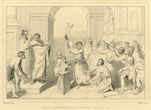 Paavali ja Barnabas Lystrassa, Apostolien teot XIV, 8-18 tekijältä English School
