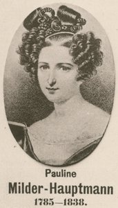 Pauline Milder-Hauptmann (syväpaino) tekijältä English School