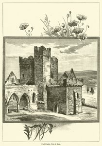 Peel Castle, Isle of Man (kaiverrus) tekijältä English School