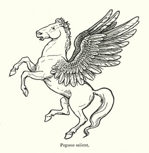 Pegasus salient (kaiverrus) tekijältä English School