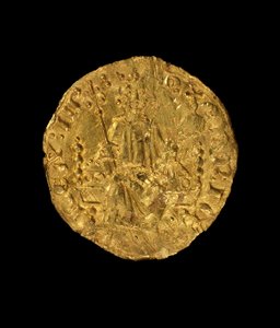 Kuningas Henrik III:n penni, 1257-58 (kulta) (katso myös 429894) tekijältä English School