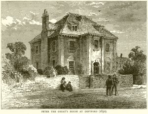 Pietari Suuren talo Deptfordissa (1850)