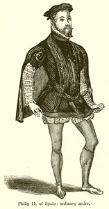 Philip II Espanjan: Tavallinen puku tekijältä English School