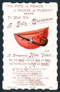 Pipe and Pouch, joulukortti tekijältä English School