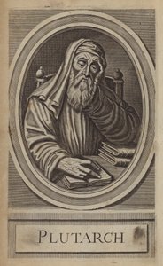 Plutarch, kreikkalainen historioitsija ja kirjailija (kaiverrus) tekijältä English School