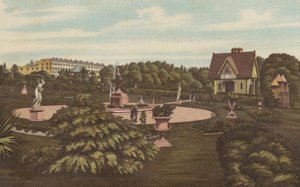 Plymouth: Swiss Lodge and Gardens, Devonport Park (värilitho) tekijältä English School