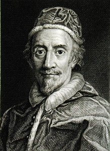 Paavi Klemens IX (1600-69) (kaiverrus) tekijältä English School
