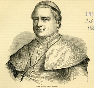 Paavi Pius IX (kaiverrus) tekijältä English School