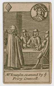 Popish Plot -pelikortti, 1679 tekijältä English School