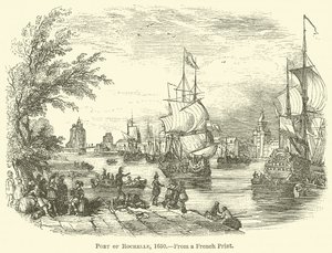 Rochellen satama, 1650 tekijältä English School