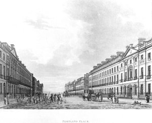Portland Place, Lontoo, 1800 tekijältä English School