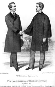 Muotokuvagalleria British Costumesta, julkaissut John Williamsonin Tailor and Cutterin kanssa, 1872 tekijältä English School