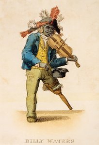 Billy Watersin muotokuva, n. 1820 (etsaus ja kaiverrus wc:llä) tekijältä English School