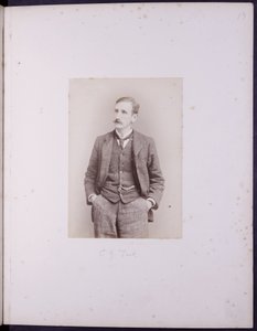 CJ Taitin muotokuva, noin 1900 (s/w valokuva). tekijältä English School