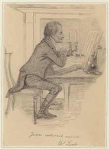 Charles Lambin muotokuva tekijältä English School