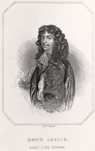 Muotokuva David Lesliestä, Newarkin ensimmäisestä herrasta, 1835 tekijältä English School