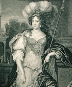 Richmondin ja Lennoxin herttuattaren Frances Teresa Stuartin (1647-1702) muotokuva "Lodge