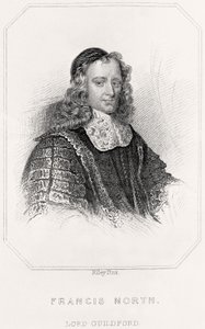Francis Northin muotokuva, Lord Guildford, 1835 tekijältä English School