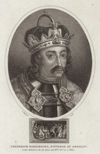 Frederick Barbarossan muotokuva tekijältä English School