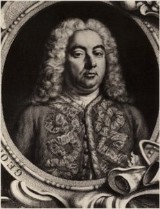 George Friedrich Händelin muotokuva tekijältä English School