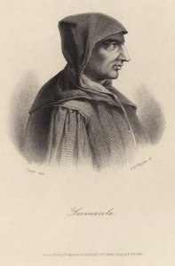 Girolamo Savonarolan muotokuva tekijältä English School