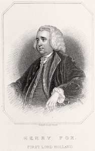 Henry Foxin muotokuva, 1. Lord Holland, 1835 tekijältä English School