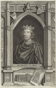 Englannin Henrik III:n muotokuva tekijältä English School