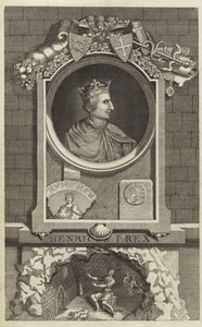 Henry I:n muotokuva Englannista tekijältä English School