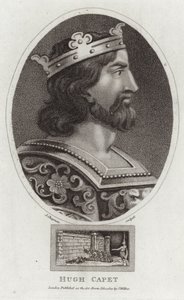 Hugh Capetin muotokuva tekijältä English School