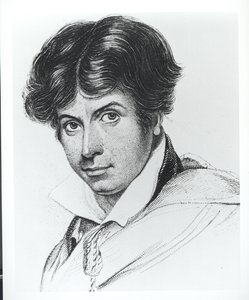 Muotokuva James Henry Leigh Huntista (1784-1859) tekijältä English School