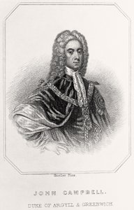 John Campbellin, Argyllin ja Greenwichin herttuan muotokuva, 1835 tekijältä English School