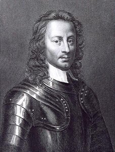 John Hampdenin (1594-1643) muotokuva (kaiverrus) tekijältä English School