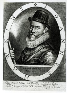 John Hawkinsin muotokuva (1532-95) tekijältä English School