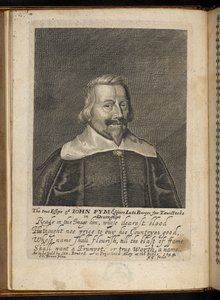 John Pymin muotokuva Threnodiasta tekijältä English School