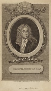 Joseph Addisonin muotokuva tekijältä English School