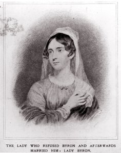 Lady Byronin muotokuva (1792-1863) tekijältä English School