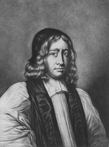 Muotokuva Durhamin piispan Nathaniel Crewsta, kaiverrettu Richard Earlom (1743-1822) ja Charles Turner (n. 1773-1857) (mezzotint) (bw kuva)