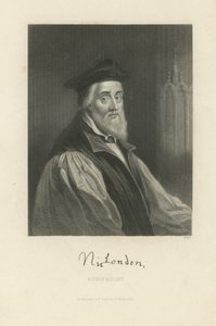 Nicholas Ridleyn muotokuva tekijältä English School