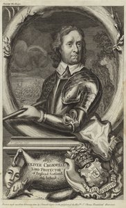 Oliver Cromwellin muotokuva tekijältä English School
