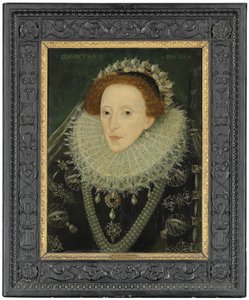 Kuningatar Elisabet I:n muotokuva, n. 1580 tekijältä English School