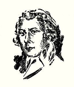 Richard Brinsley Sheridanin muotokuva (litografia) tekijältä English School